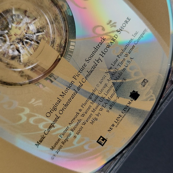 The Fellowship Of the Ring Soundtrack CD, 2001 New Line Productions, Inc. - Picture 4 of 16